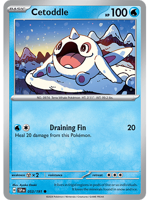 Cetoddle - 053/191 - Common - SSP 