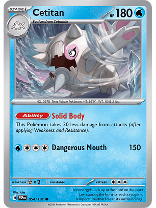 Cetitan - 054/191 - Common - SSP