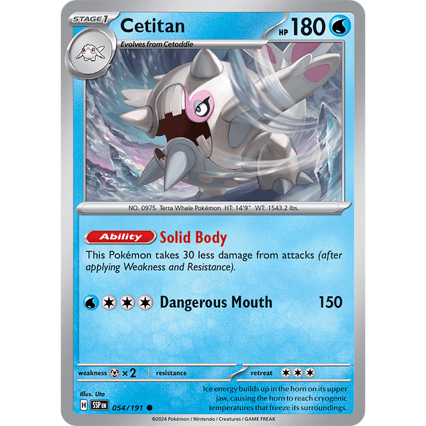 Cetitan - 054/191 - Common - SSP