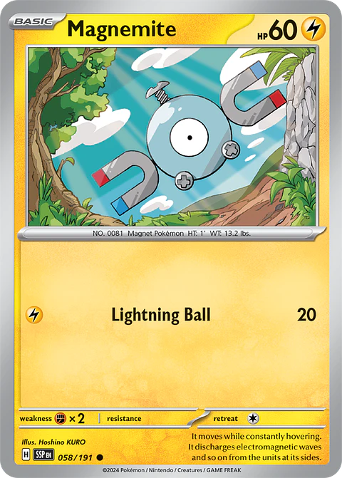 Magnemite - 058/191 - Common - SSP 