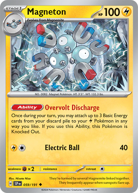 Magneton - 059/191 - Uncommon - SSP 