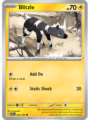 Blitzle - 062/191 - Common - SSP 