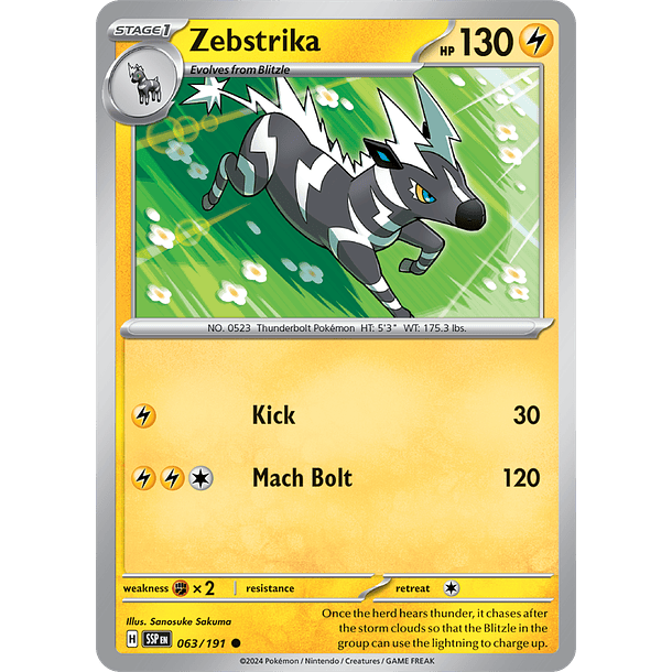 Zebstrika - 063/191 - Common - SSP 