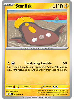 Stunfisk - 064/191 - Common - SSP 