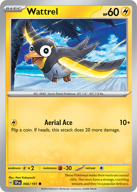 Wattrel - 066/191 - Common - SSP 