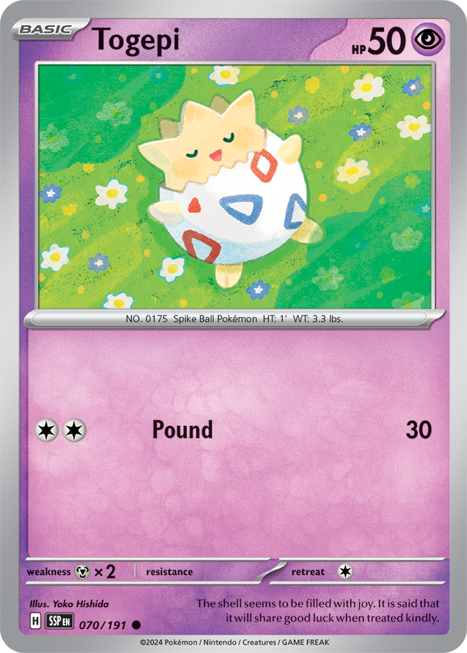 Togepi - 070/191 - Common - SSP 1