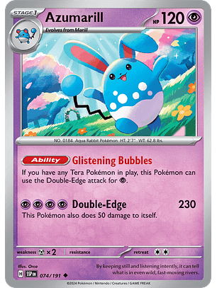 Azumarrill - 074/191 - Uncommon - SSP 