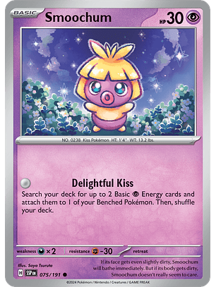 Smoochum - 075/191 - Common - SSP 