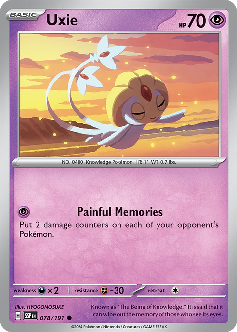 Uxie - 078/191 - Common - SSP 
