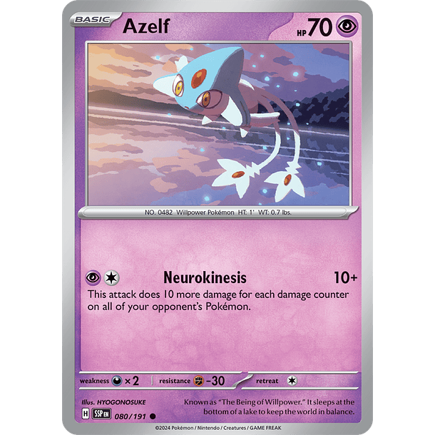 Azelf - 080/191 - Common - SSP 