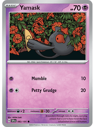 Yamask - 082/191 - Common - SSP 