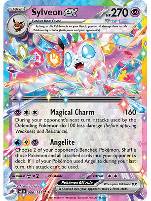 Sylveon ex - 086/191 - Double Rare - SSP 