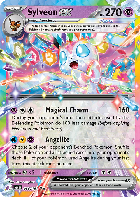 Sylveon ex - 086/191 - Double Rare - SSP 