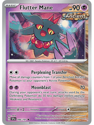 Flutter Mane - 096/191 - Uncommon - SSP