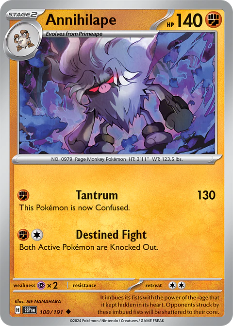 Annihilape - 100/191 - Uncommon - SSP 