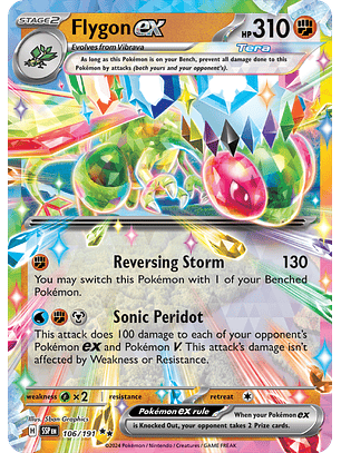 Flygon ex - 106/191 - Double Rare - SSP 