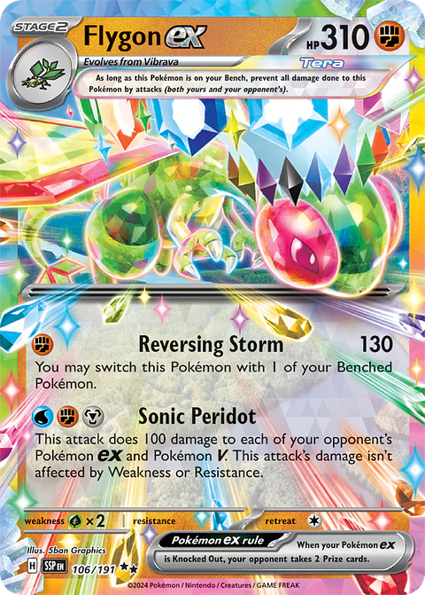 Flygon ex - 106/191 - Double Rare - SSP 
