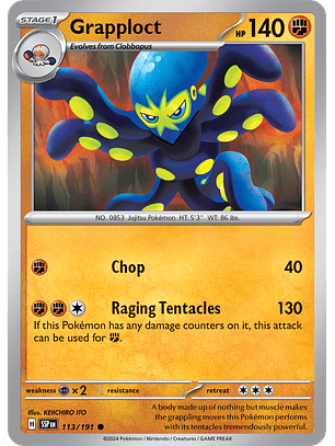 Grapploct - 113/191 - Common - SSP