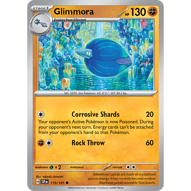 Glimmora - 115/191 - Common - SSP 