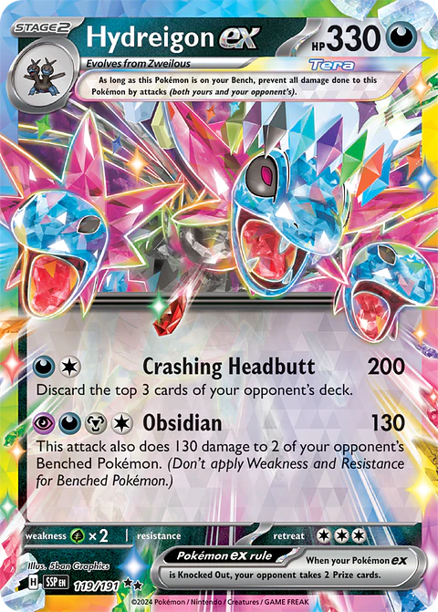Hydreigon ex - 119/191 - Double Rare - SSP