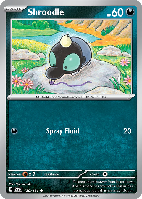 Shroodle - 120/191 - Common - SSP 