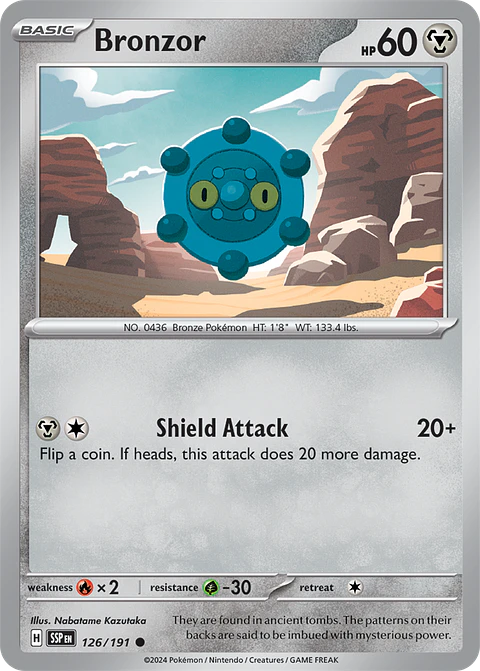 Bronzor - 126/191 - Common - SSP