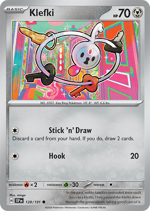 Klefki - 128/191 - Common - SSP