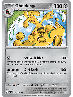 Gholdengo - 131/191 - Uncommon - SSP
