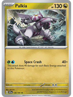 Palkia - 136/191 - Rare - SSP