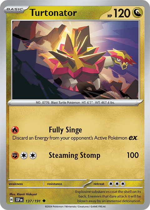 Turtonator - 137/191 - Uncommon - SSP