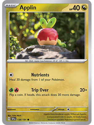 Applin - 138/191 - Common - SSP