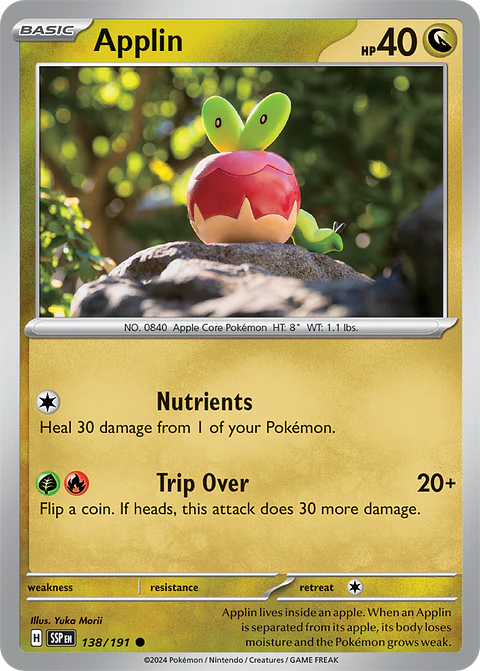 Applin - 138/191 - Common - SSP