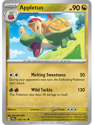 Appletun - 140/191 - Uncommon - SSP