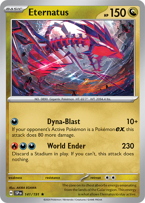 Eternatus - 141/191 - Rare - SSP