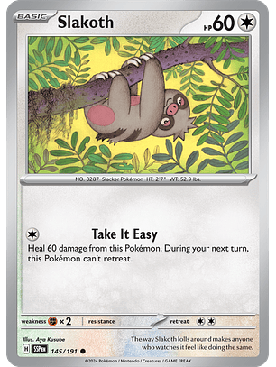 Slakoth - 145/191 - Common - SSP 