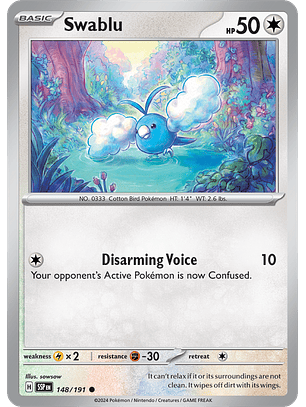 Swablu - 148/191 - Common - SSP 