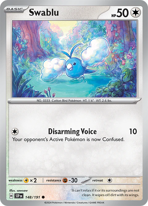 Swablu - 148/191 - Common - SSP 