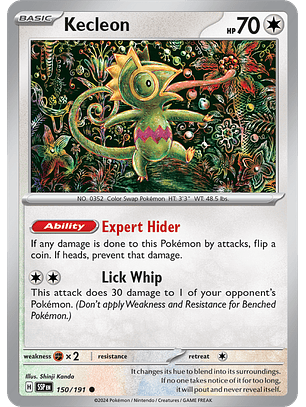 Kecleon - 150/191 - Common - SSP