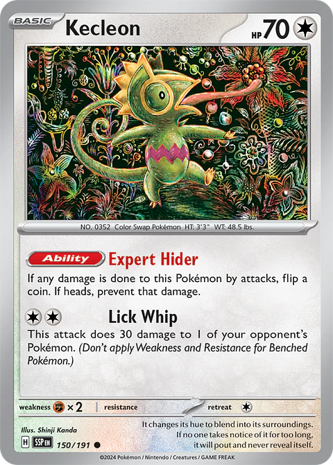 Kecleon - 150/191 - Common - SSP