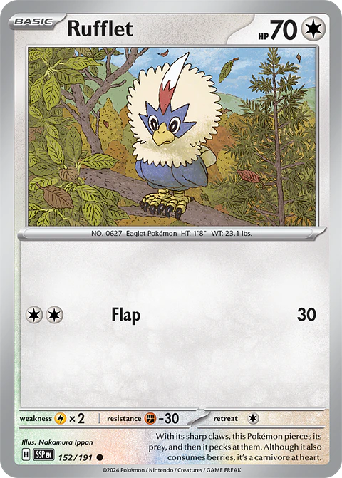 Rufflet - 152/191 - Common - SSP