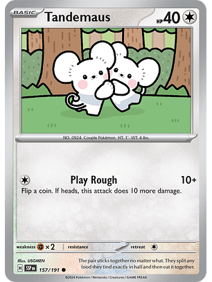 Tandemaus - 157/191 - Common - SSP