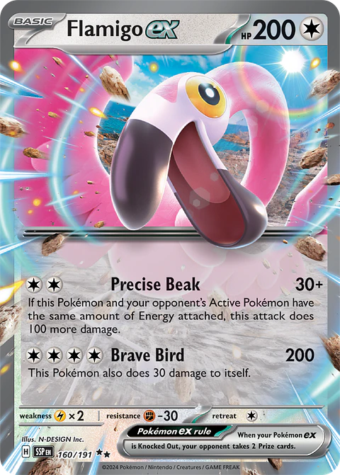 Flamingo ex - 160/191 - Double Rare - SSP