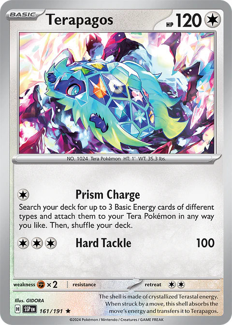 Terapagos - 161/191 - Rare - SSP