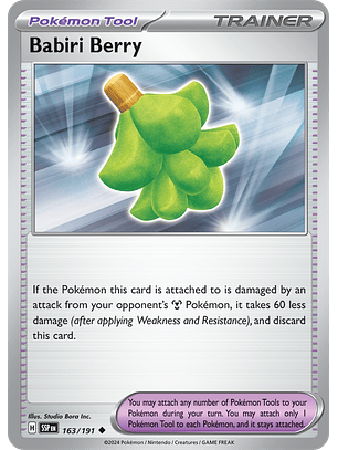 Babiri Berry - 163/191 - Uncommon - SSP