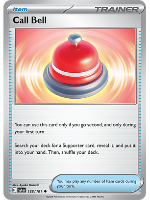Call Bell - 165/191 - Uncommon - SSP