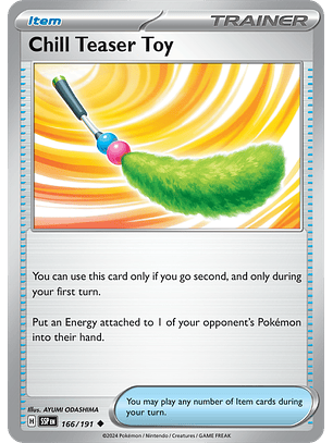 Chill Teaser Toy - 166/191 - Uncommon - SSP 