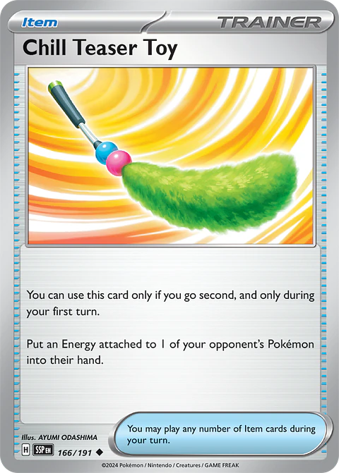 Chill Teaser Toy - 166/191 - Uncommon - SSP 