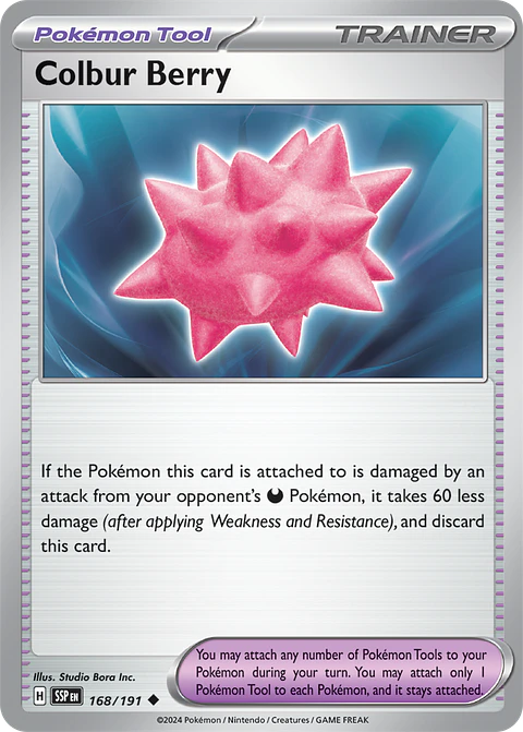 Colbur Berry - 168/191 - Uncommon - SSP