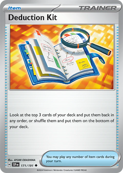 Deduction Kit - 171/191 - Uncommon - SSP
