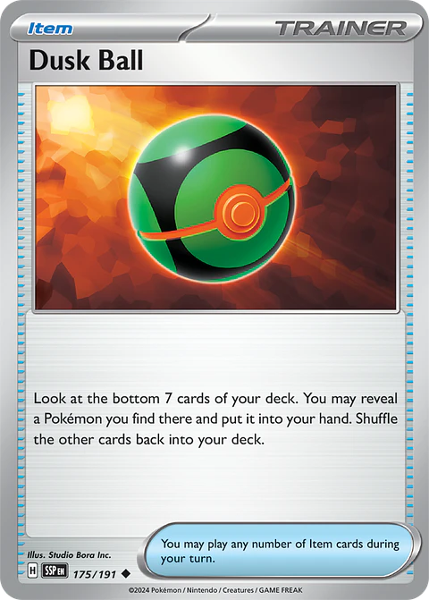 Dusk Ball - 175/191 - Uncommon - SSP 